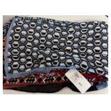 NWT EverEve Rust/Multi Patchwork Kimono