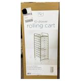 NIB 10-Drawer Rolling Storage Cart-Plastic Drawer