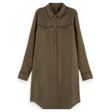 NWT Scotch & Soda Cupro Shirt Dress - Women's