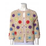 NWT Frances Valentine KatySW Flower Embroidered