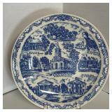 Vernon Kilns Pottery Plate, St. Martinsville LA