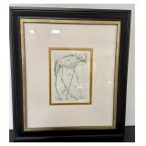 1968  Etching titled 'Space Elephant'Salvador
