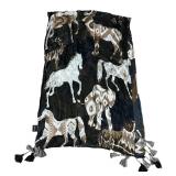 Saachi Mixed Animal Print Scarf