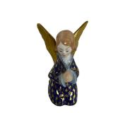 Herend Cobalt & Gold Fishnet Angel,Small