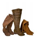 Joyfoli Suede Boots Sz 8.5