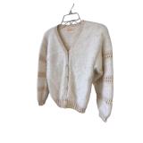 Vintage Diane Solomon Mohair/Angora with Pearls