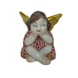 Herend Rust Fishnet, Heavenly Bliss Angel,Small