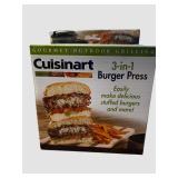 NIB Cuisinart Hamburger Press
