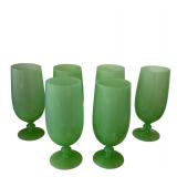 Portieux Vallerysthal Jade Green Opaline