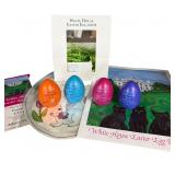 Whitehouse Easter Eggs 2008 Signed Laura Bush