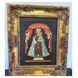 'Our Lady of the Forsaken' Oil & Gold Foil