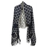 Gucci GG wool jacquard Sleeve Shawl