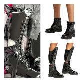 NIB Jimmy Choo Timberland Crystal Eyelet Convertib