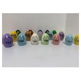 97-2000 Clinton Signed White House Easter Eggs