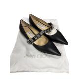 New  Jimmy Choo Gela Ballerina Leather