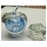 Glass Apple Cased Bullicante Controlled Bubble