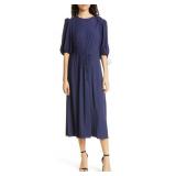 NWT Ted Baker Jillia Asymmetric Tie MIDI Dress,