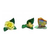 Herend Rose & Butterfly Lot