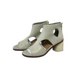 New Naked Feet ï¿½Toril' open-toe block heel sandals