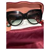Gucci Black/Web GG0164S Square Gradient