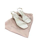 New Stuart Weitzman Aliza Block Heel Sandal