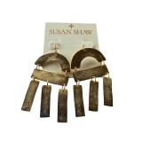 NIB Susan Shaw Column Mobile Earrings