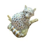 Herend Gold Fishnet Racoon 2004