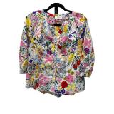 New AVARA Diane Multicolor Floral blouse