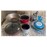 Lot of Cooking Pans