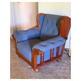 Vintage Chair Custom Upholstered