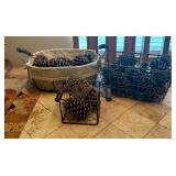 Wire Basket Decor