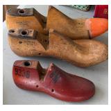Antique Wood Shoe Forms