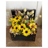 Flower Arrangement in Trunk