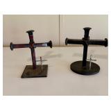 Railroad Spike Crosses