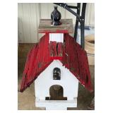 Large Wood Bird Feeder