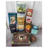 Vintage Tin Lot