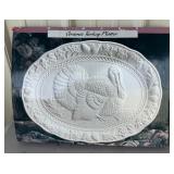 Himark Chesapeake Coll.Ceramic Turkey Platter