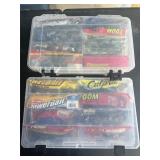 Lots of fishing tackle