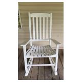 Wood Patio Rocking Chair