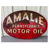 Vintage Double Sided Metal Sign
