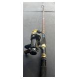 Diawa MM750 reel with rod