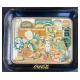Coca Cola 1996  Tray - Collage 'Through the Years'