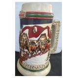 1998 Budweiser's grants farm holiday stein