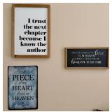 Wood & Metal Signs