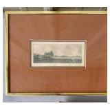 'Spring Fields' Sketch #'d &Signed Gerald L.Lubeck