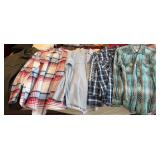 Men's Name Brand Dress Shirts Sz.L