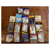 Lot of assorted fishing hooks