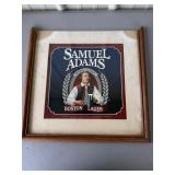 Samuel Adam's Framed Poster