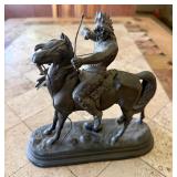 Vintage Cast Iron Native American Indian