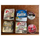 Lot of assorted fishing line